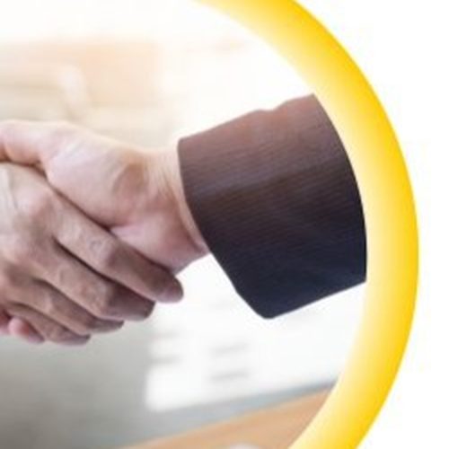 Partnership handshake
